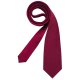 Seidensticker TIES Krawatte 7cm schmale-Form Seide Twill Rot