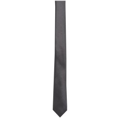 Seidensticker TIE Krawatte 5 cm Extra schmale Form Seide Twill Öko-Tex Anthrazit