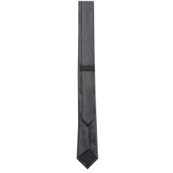 Seidensticker TIES Krawatte 5cm Extra-schmale-Form Seide Twill Anthrazit