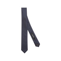 Seidensticker TIES Krawatte 5cm Extra-schmale-Form Seide Twill Anthrazit