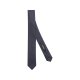 Seidensticker TIES Krawatte 5cm Extra-schmale-Form Seide Twill Anthrazit