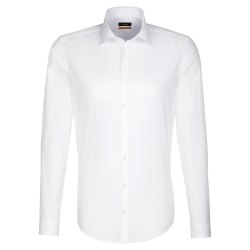 Seidensticker BUSINESS Herren Hemd Langarm Kent Slim-Fit...