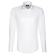 Seidensticker BUSINESS Herren Hemd Langarm Kent Slim-Fit Weiß