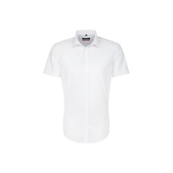 Seidensticker BUSINESS Herren Hemd Kurzarm Kent Slim-Fit...