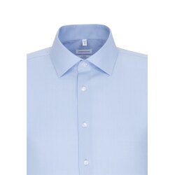 Seidensticker BUSINESS Herren Hemd Langarm Kent X-Slim Hellblau 36