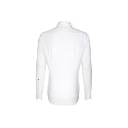 Seidensticker BUSINESS Herren Hemd 72er Langarm Kent Slim Weiß 43