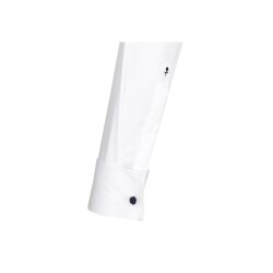 Seidensticker GALA Smokinghemd Langarm Kläppchen UMA Slim Weiß 40