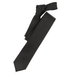 Venti Krawatte Anthrazit strukturiert 100% Seide 6cm...