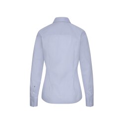 Seidensticker CITY-BLUSE Damen Langarm Kent Regular Hellblau
