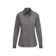 Seidensticker CITY-BLUSE Damen Bluse Langarm Kent Regular Grau