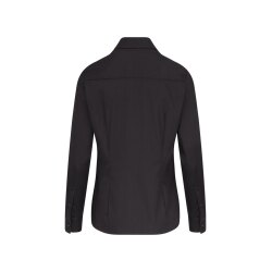 Seidensticker CITY-BLUSE Damen Langarm Kent Regular Schwarz