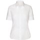 Seidensticker CITY-BLUSE Damen Bluse Kurzarm Kent Regular Weiß