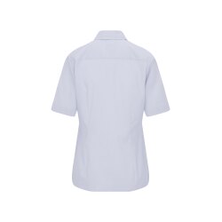 Seidensticker CITY-BLUSE Damen Kurzarm Kent Regular Hellblau