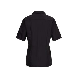 Seidensticker CITY-BLUSE Damen Kurzarm Kent Regular Schwarz