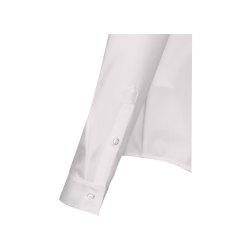 Seidensticker CITY-BLUSE Damen Bluse Langarm Kent Slim-Fit Weiß