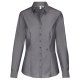 Seidensticker CITY-BLUSE Damen Bluse Langarm Kent Slim-Fit Grau