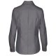Seidensticker CITY-BLUSE Damen Bluse Langarm Kent Slim-Fit Grau
