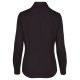 Seidensticker CITY-BLUSE Damen Langarm Kent Slim-Fit Schwarz