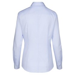 Seidensticker CITY-BLUSE Damen Langarm Slim Hellblau...