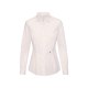Seidensticker CITY-BLUSE Damen Bluse Langarm Kent Slim-Fit Weiß