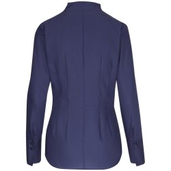 Seidensticker KELCHKRAGENBLUSE Damen Langarm Slim-Fit Marine
