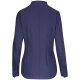 Seidensticker KELCHKRAGENBLUSE Damen Langarm Slim-Fit Marine