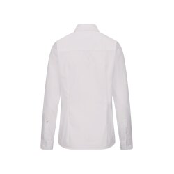 Seidensticker CITY-BLUSE Damen Bluse Langarm Kent Regular Weiß 34