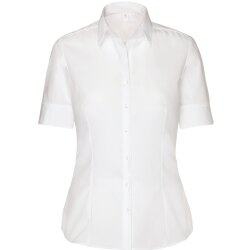 Seidensticker CITY-BLUSE Damen Bluse Kurzarm Kent Regular...
