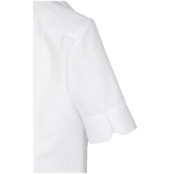 Seidensticker CITY-BLUSE Damen Bluse Kurzarm Kent Regular Weiß 48