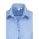 Seidensticker CITY-BLUSE Damen Kurzarm Kent Regular Mittelblau 46