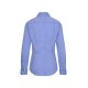 Seidensticker CITY-BLUSE Damen Langarm Kent Slim-Fit Mittelblau 44