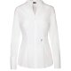 Seidensticker CITY-BLUSE Damen Bluse Langarm Kelch Slim-Fit Weiß 36