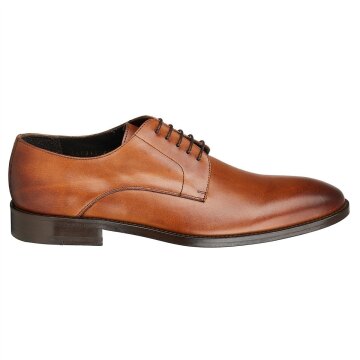 Wilvorst SCHUHE Herren Schnürschuh Kalbsleder Cognac 42