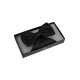 Wilvorst CLASSICs Herren Schleife Einstecktuch Schwarz