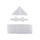 Wilvorst CLASSICs Herren Kummerbund-Set Weiß