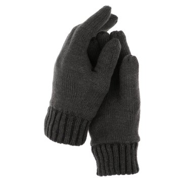 Casamoda Handschuhe Strickhandschuhe Dunkelgrau Schwarzgrau 100% Polyacryl Einheitsgröße