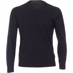 CASAMODA Herren Pullover V-Neck Regular Pima-Baumwolle...
