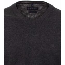 CASAMODA Herren Pullover V-Neck Regular Pima-Baumwolle...