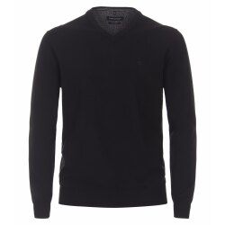 CASAMODA Herren Pullover V-Neck Regular Pima-Baumwolle...