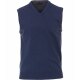 CASAMODA Herren Pullunder Ärmellos V-Neck Regular Baumwolle Blau
