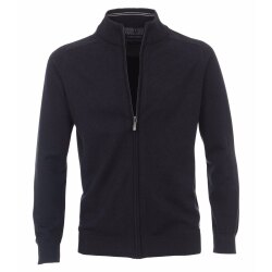 CASAMODA Herren Strickjacke Zipper Regular Baumwolle...