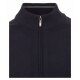 CASAMODA Herren Strickjacke Zipper Regular Baumwolle Marine M