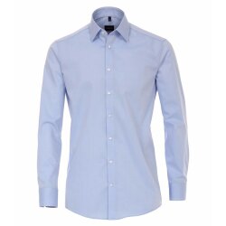 VENTI Herren Businesshemd Langarm Kent Modern-Fit...