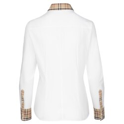 Seidensticker Damen Bluse Langarm Kent Regular Weiß...