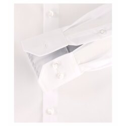 VENTI Herren Businesshemd Langarm Kent Modern-Fit Weiß 38