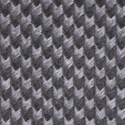Jaquess Britt Krawatte 7cm Schwarz Strukturiert 100% Seide