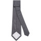 Jaquess Britt Krawatte 7cm Schwarz Strukturiert 100% Seide