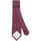 Jacques Britt Krawatte 7cm Weinrot Rot Strukturiert 100% Seide