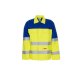 PLANAM Herren Warn-Jacke MAJOR-PROTECT Gelb/Kornblumenblau