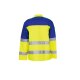 PLANAM Herren Warn-Jacke MAJOR-PROTECT Gelb/Kornblumenblau